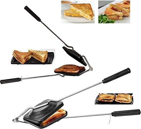 sandwich maker on gas stove
